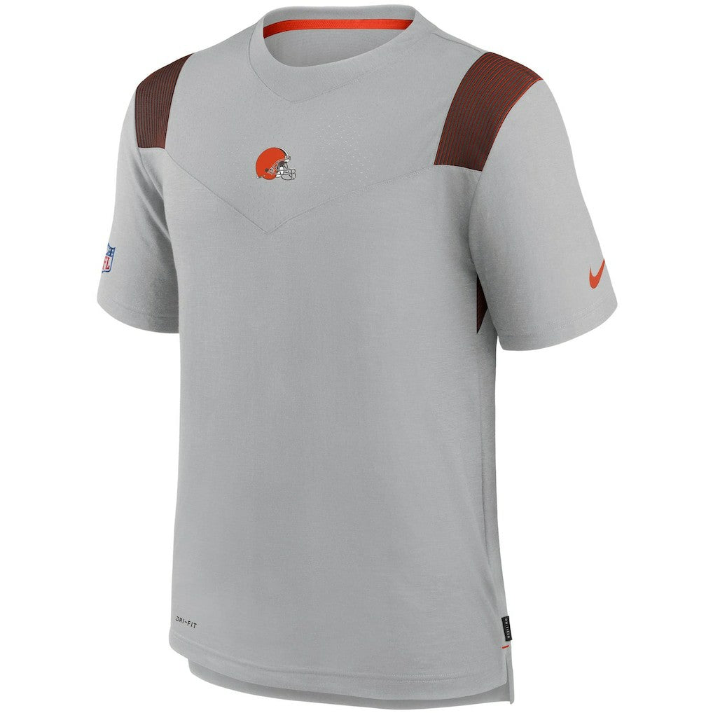 Cleveland Browns Sideline Player UV Performance T-Shirt - Gray - Nike
