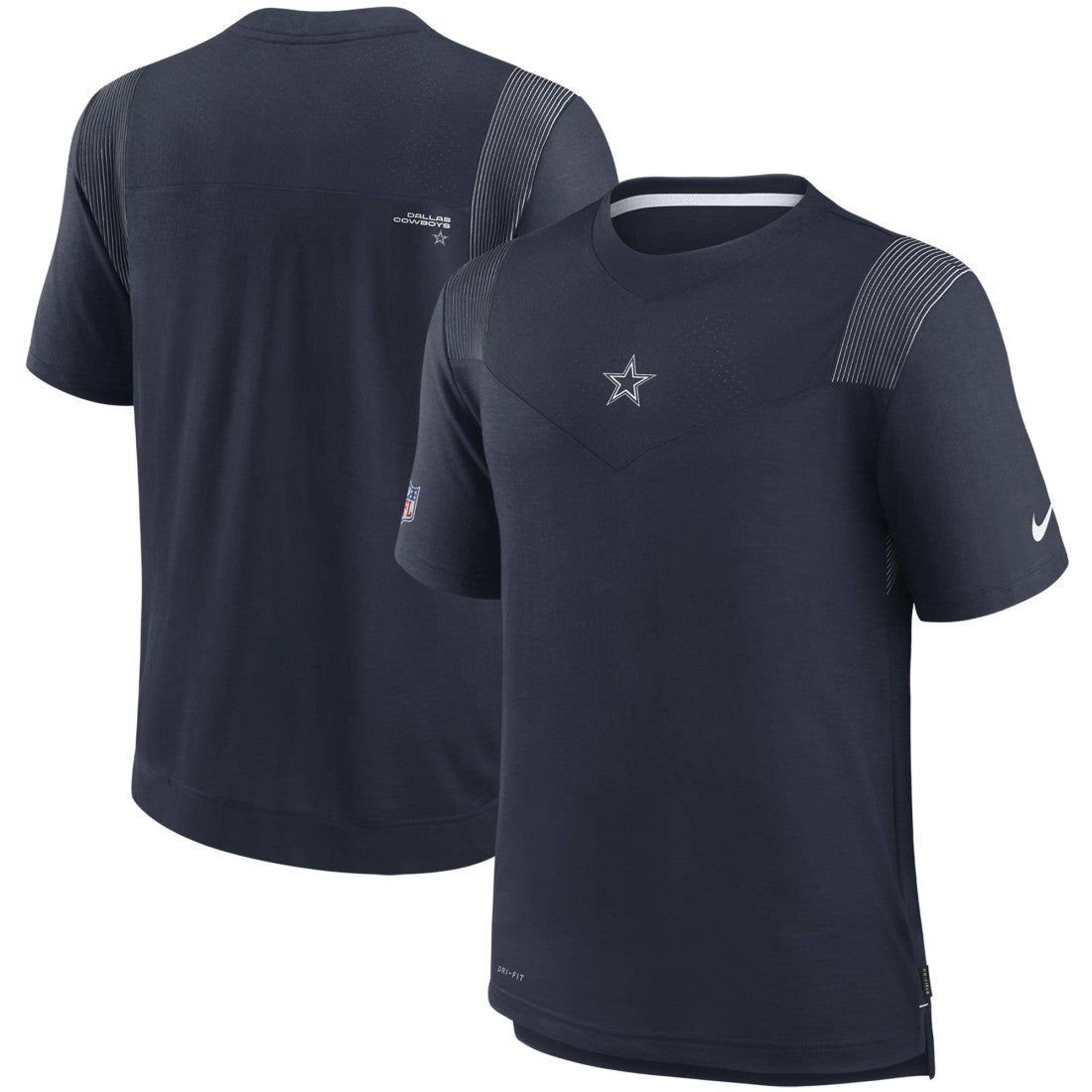 Dallas Cowboys Sideline Player UV Performance T-Shirt - Navy - Nike