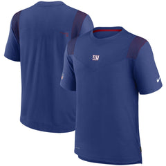 New York Giants Sideline Player UV Performance T-Shirt - Royal - Nike