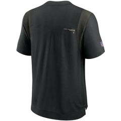 New Orleans Saints Sideline Player UV Performance T-Shirt - Black - Nike