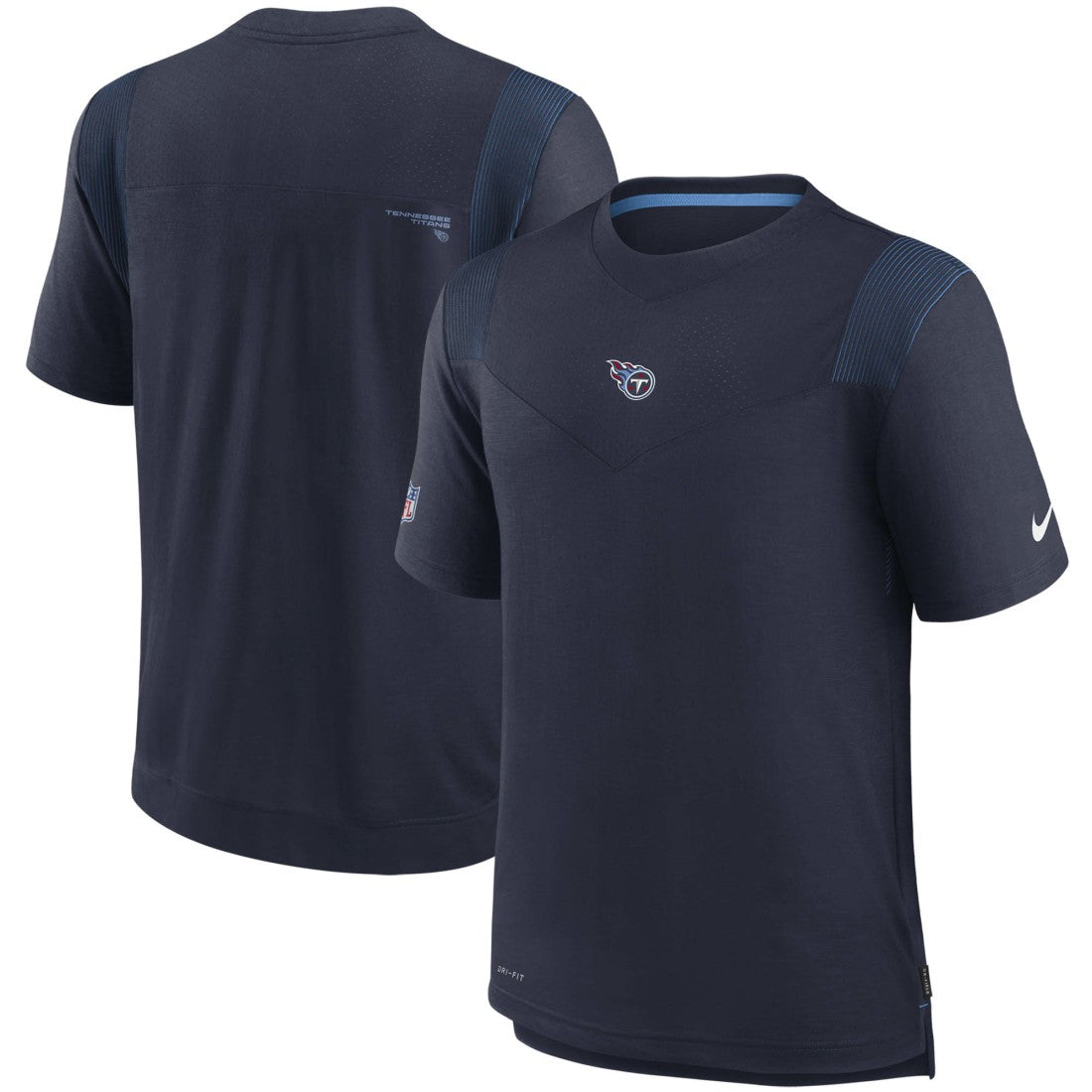 Tennessee Titans Sideline Player UV Performance T-Shirt - Navy - Nike