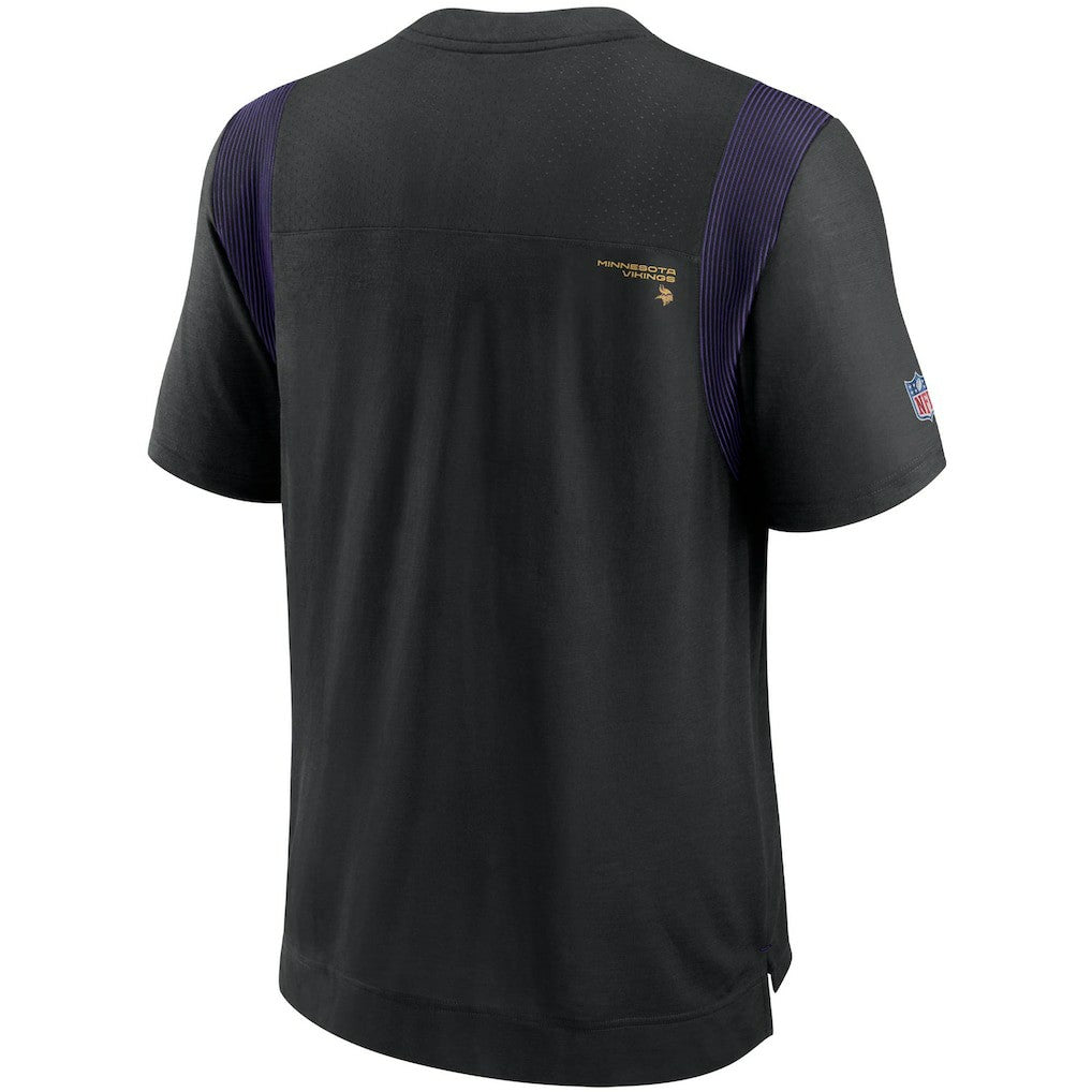 Minnesota Vikings Sideline Player UV Performance T-Shirt - Black - Nike