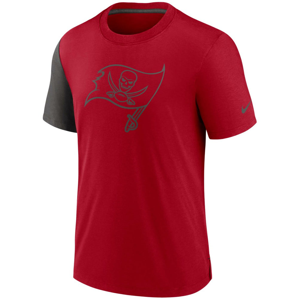 Tampa Bay Buccaneers Pop Performance T-Shirt - Red/Pewter - Nike