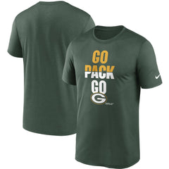 Green Bay Packers Legend Local Phrase Performance T-Shirt - Green - Nike