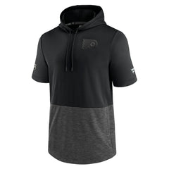 Philadelphia Flyers Fanatics Authentic Pro Travel and Training Short Sleeve Pullover Hoodie - Black | Fanatics discount