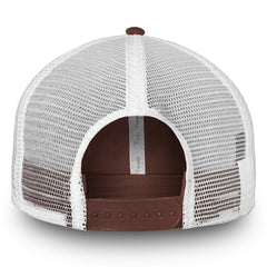Cleveland Browns Fundamental Trucker Unstructured Adjustable Hat - Brown/White - Fanatics