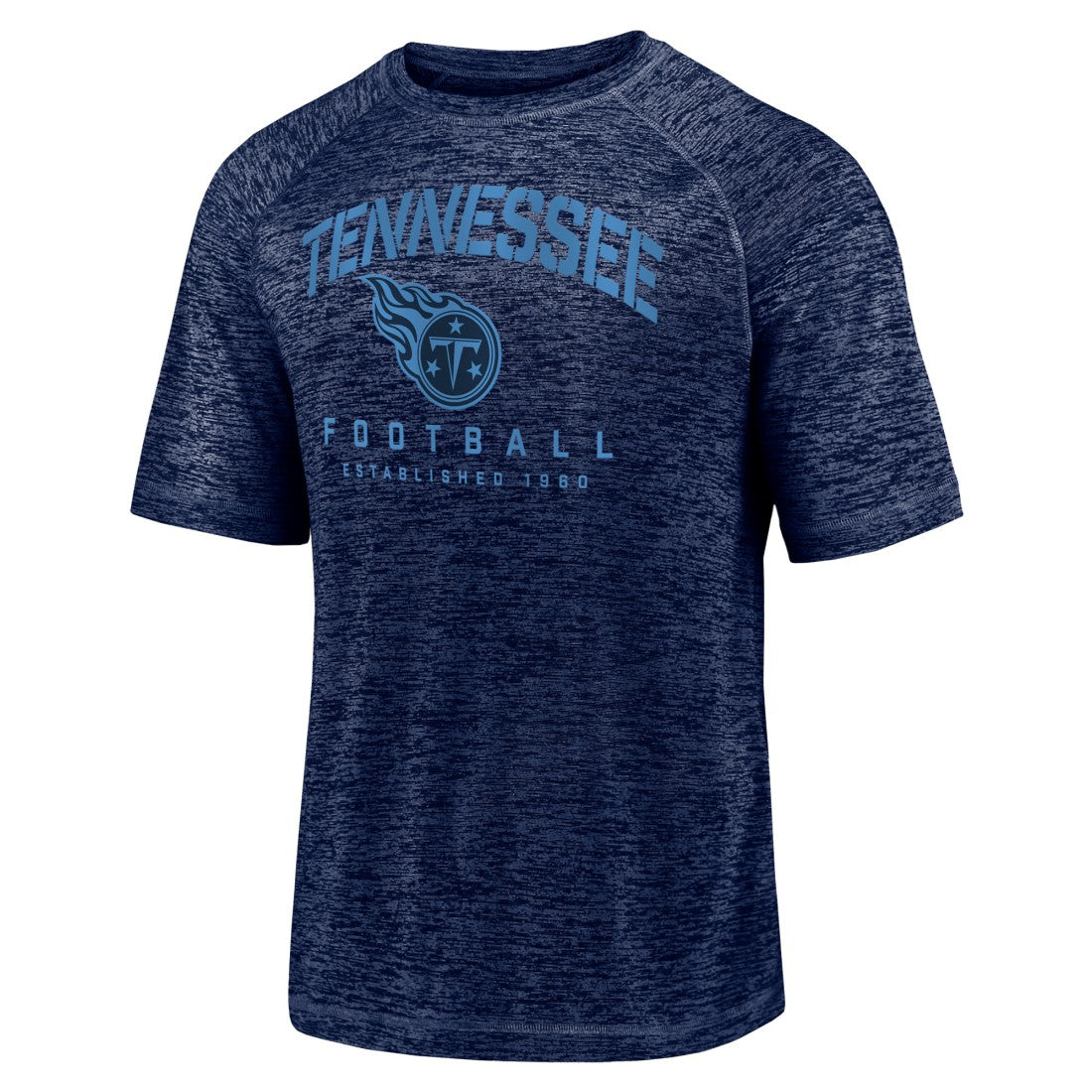 Tennessee Titans Shade Battle Ready Raglan Space-Dye T-Shirt - Navy - Fanatics