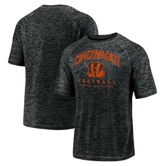 Cincinnati Bengals Shade Battle Ready Raglan Space-Dye T-Shirt - Black - Fanatics