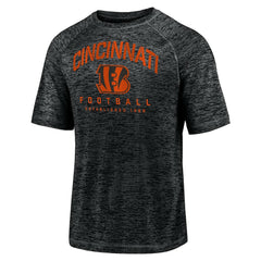 Cincinnati Bengals Shade Battle Ready Raglan Space-Dye T-Shirt - Black - Fanatics