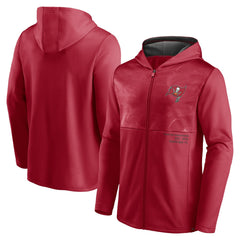 Tampa Bay Buccaneers Defender Full-Zip Hoodie Jacket - Red - Fanatics