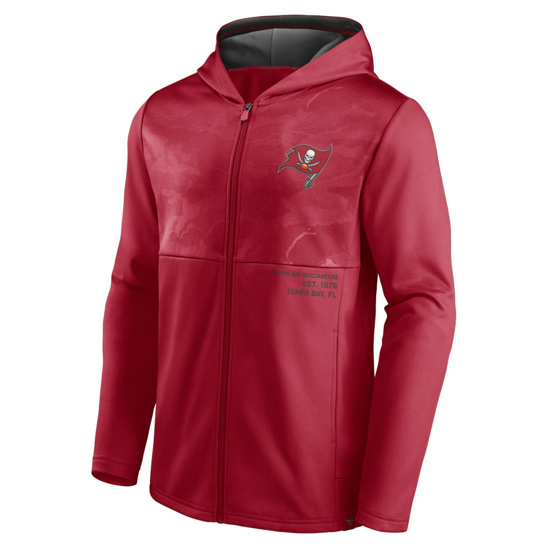 Tampa Bay Buccaneers Defender Full-Zip Hoodie Jacket - Red - Fanatics