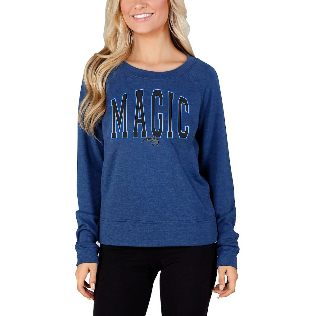 Orlando Magic Concepts Sport Women's Mainstream Terry Long Sleeve Top Royal