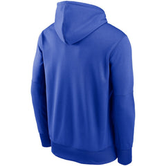 Los Angeles Rams Primary Logo Therma Performance Pullover Hoodie - Royal - Nike