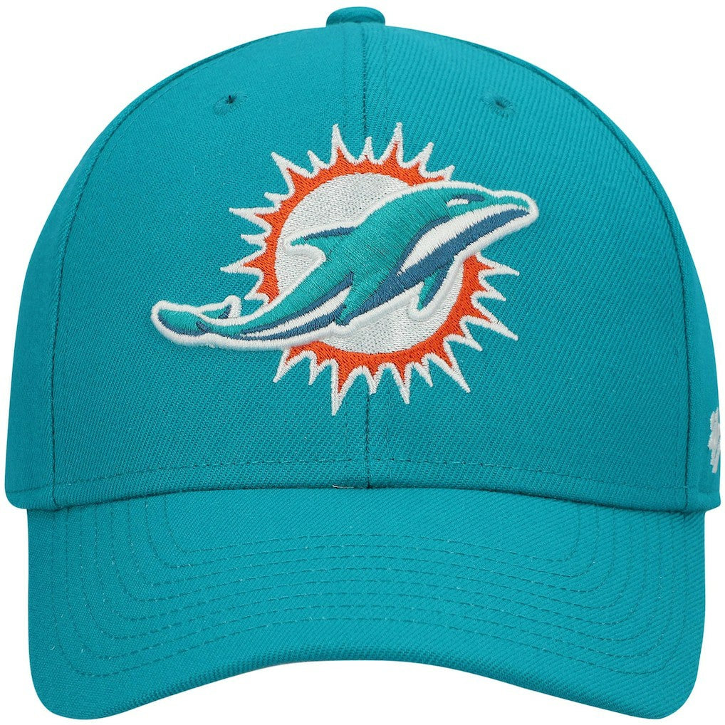 Miami Dolphins '47 Team MVP Adjustable Hat - Aqua - 47 brand