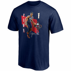 Fanatics Zion Williamson New Orleans Pelicans Pick & Roll T-Shirt Navy