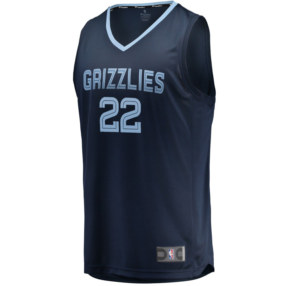Fanatics Desmond Bane Memphis Grizzlies 2020 NBA Draft First Round Pick Fast Break Replica Jersey Navy Icon Edition
