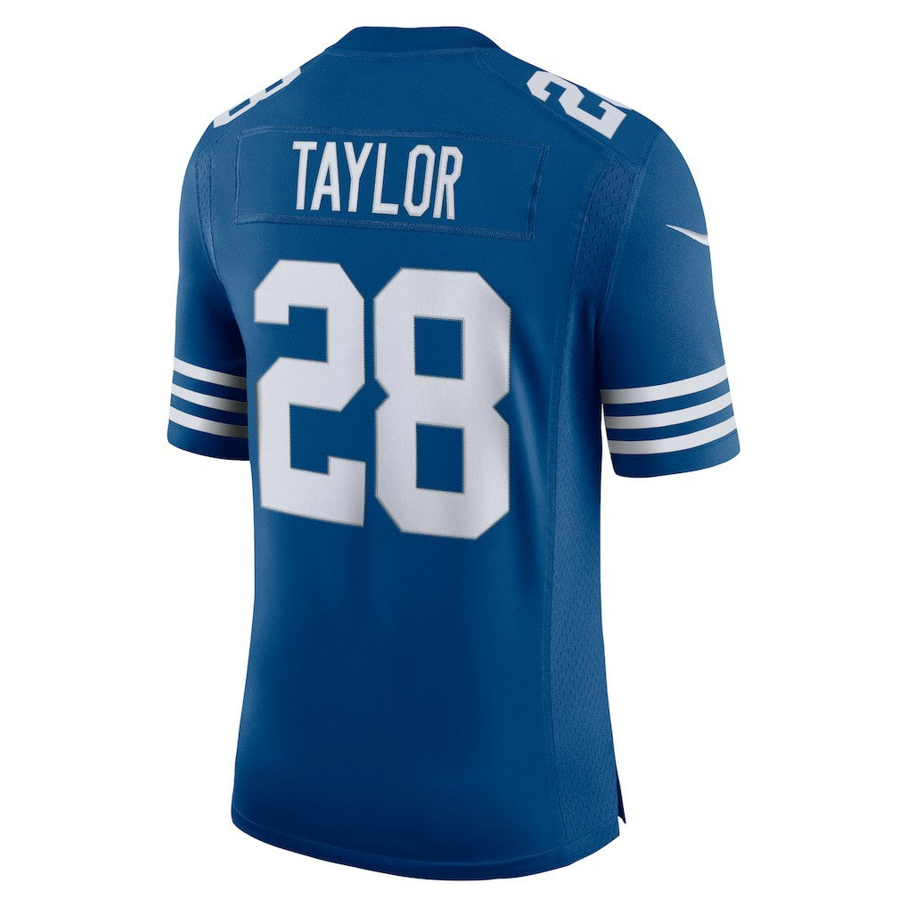 Men's Jonathan Taylor Royal Indianapolis Colts Alternate Vapor Limited Jersey - Nike
