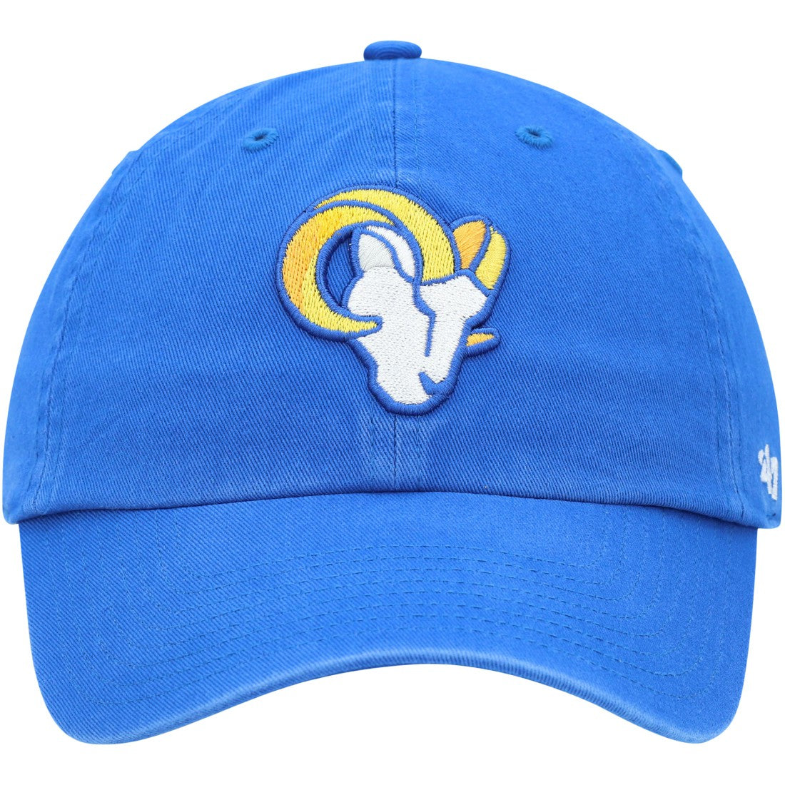 Los Angeles Rams '47 Clean Up Primary Logo Adjustable Hat - Royal - 47 brand