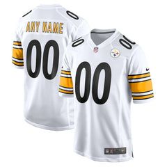 Pittsburgh Steelers Game Custom Jersey - White - Nike