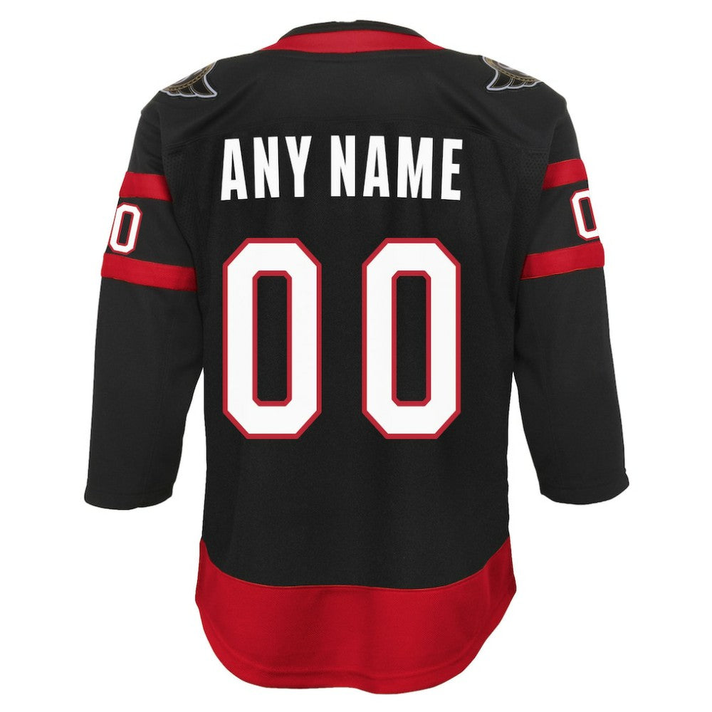 Ottawa Senators Youth Home Custom Premier Jersey - Black | NHL online