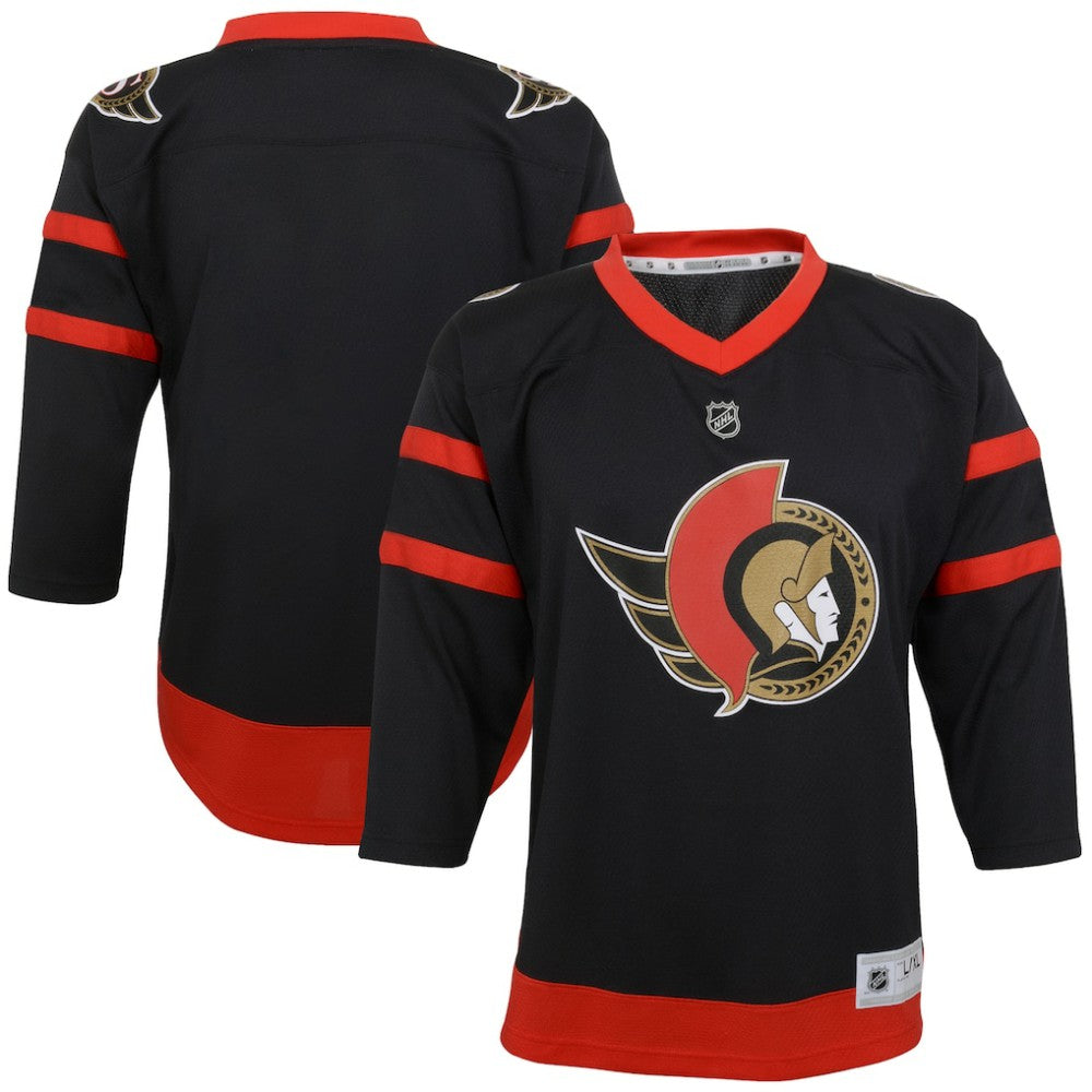 Ottawa Senators Youth Home Replica Blank Jersey - Black | NHL near me