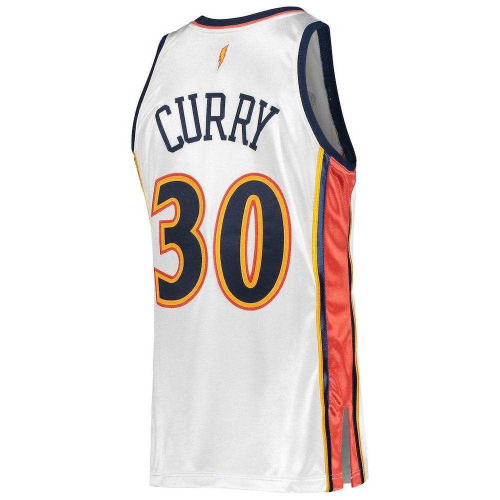 Mitchell & Ness Stephen Curry Golden State Warriors 2009/10 Hardwood Classics Authentic Jersey White