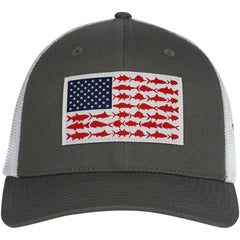 Dallas Cowboys PFG Fish Flag Flex Hat - Gray - Columbia