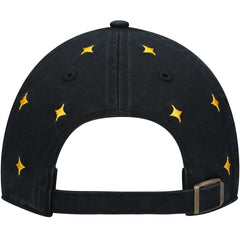 Pittsburgh Steelers '47 Women's Confetti Clean Up Adjustable Hat - Black/Gold - 47 brand