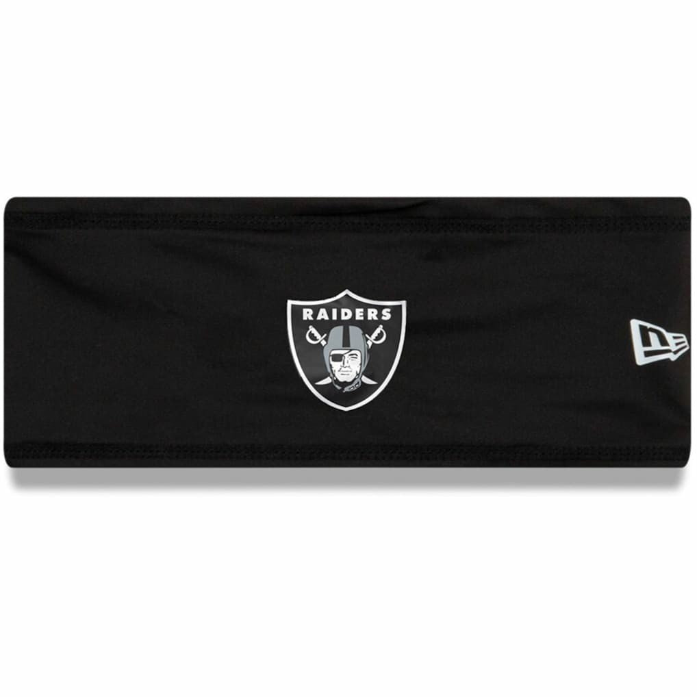 Las Vegas Raiders New Era Training Camp COOLERA Headband - Black - NFL