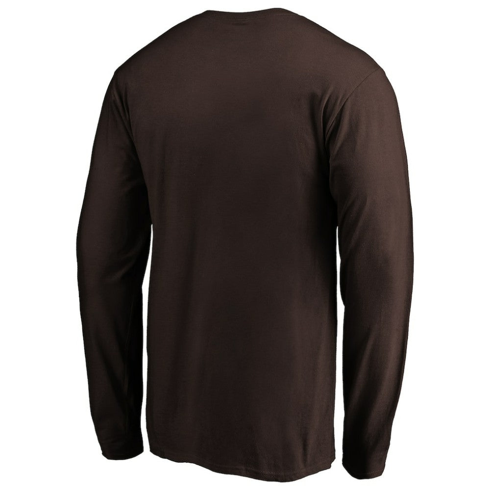 San Diego Padres Cooperstown Collection Huntington Logo Long Sleeve T-Shirt Discount