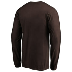 San Diego Padres Cooperstown Collection Huntington Logo Long Sleeve T-Shirt Discount