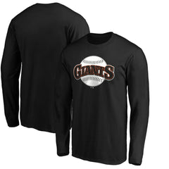 San Francisco Giants Cooperstown Collection Huntington Logo Long Sleeve T-Shirt Discount