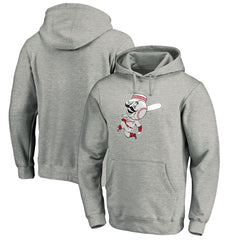 Cincinnati Reds Cooperstown Collection Huntington Logo Fitted Pullover Hoodie for sale