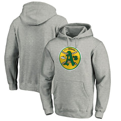 Athletics Cooperstown Collection Huntington Logo Fitted Pullover Hoodie Discount
