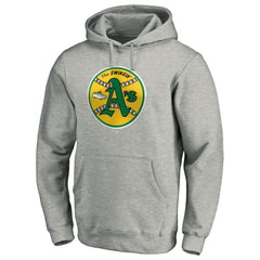 Athletics Cooperstown Collection Huntington Logo Fitted Pullover Hoodie Discount