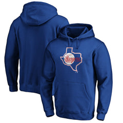 Texas Rangers Cooperstown Collection Huntington Logo Fitted Pullover Hoodie for sale