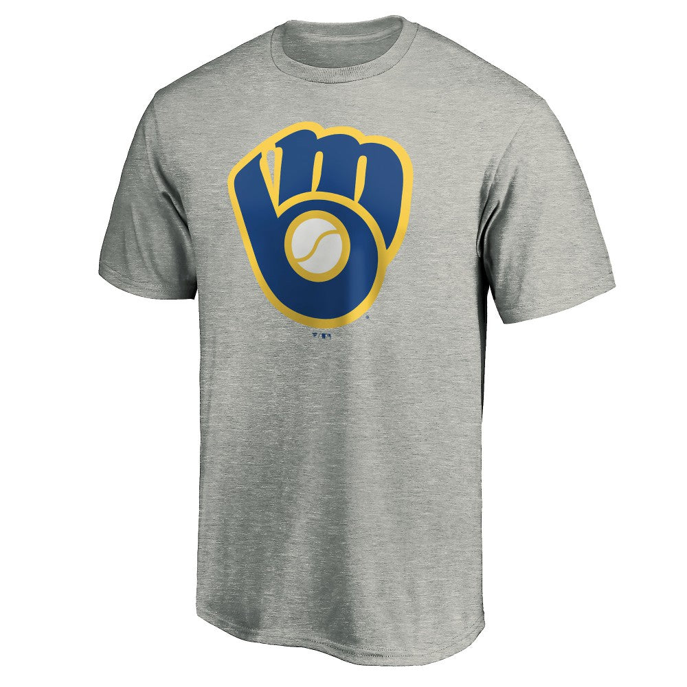 Milwaukee Brewers Cooperstown Collection Huntington Logo T-Shirt Discount