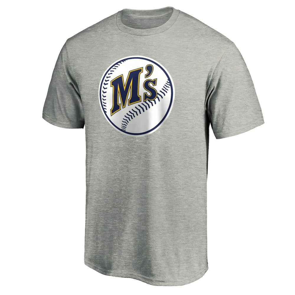 Seattle Mariners Cooperstown Collection Huntington Logo T-Shirt Discount