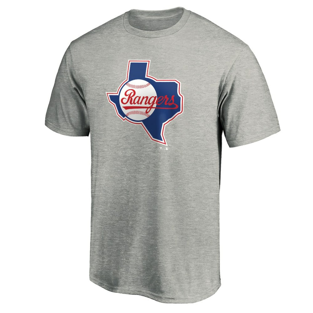 Texas Rangers Cooperstown Collection Huntington Logo T-Shirt Outlet
