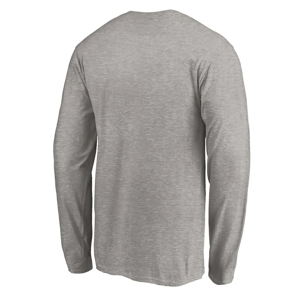 Anaheim Ducks Special Edition Primary Logo Long Sleeve T-Shirt - Heather Gray | NHL Lifestyle