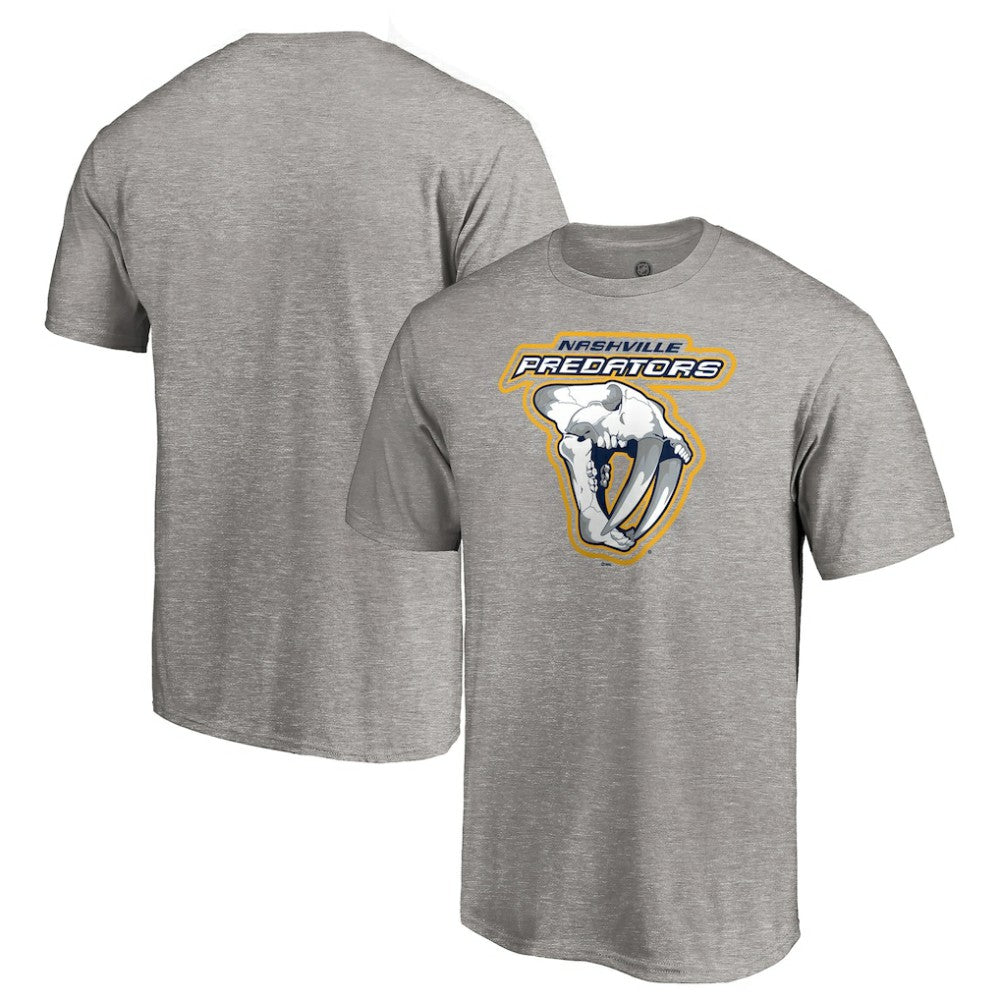 Nashville Predators Special Edition Secondary Logo T-Shirt - Heather Gray | NHL online