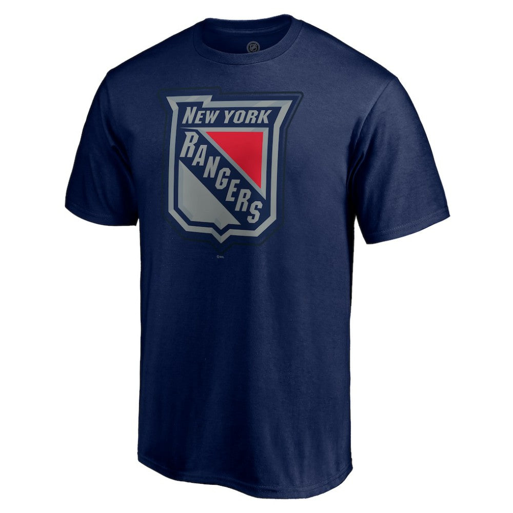 New York Rangers Special Edition Secondary Logo T-Shirt - Navy | NHL Clearance