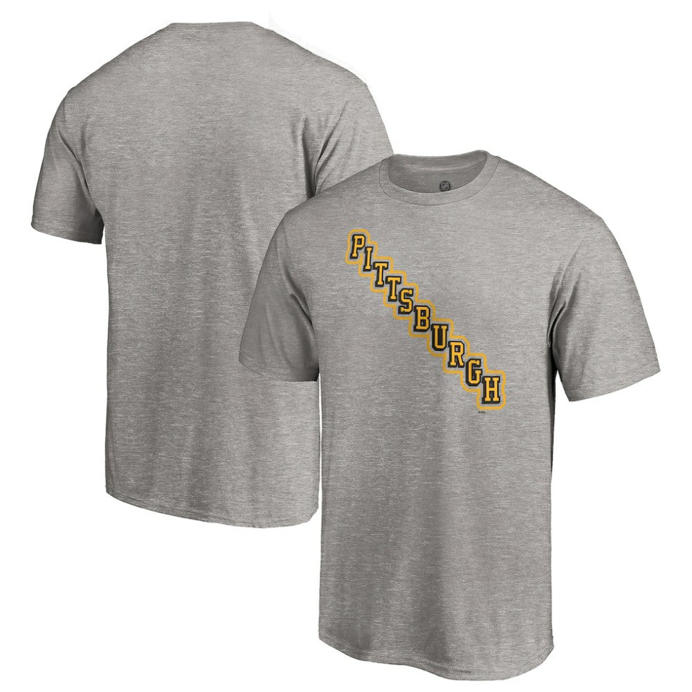Pittsburgh Penguins Special Edition Secondary Logo T-Shirt - Heather Gray | NHL Lifestyle