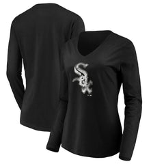 Chicago White Sox Women's Core Distressed Team Long Sleeve T-Shirt for sale