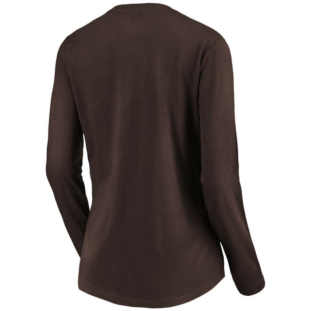 San Diego Padres Women's Core Distressed Team Long Sleeve T-Shirt Discount