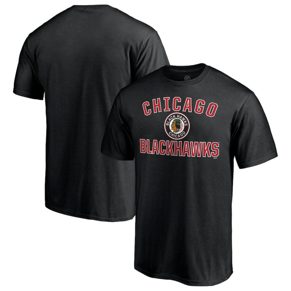 Chicago Blackhawks Special Edition Victory Arch T-Shirt - Black | NHL on sale