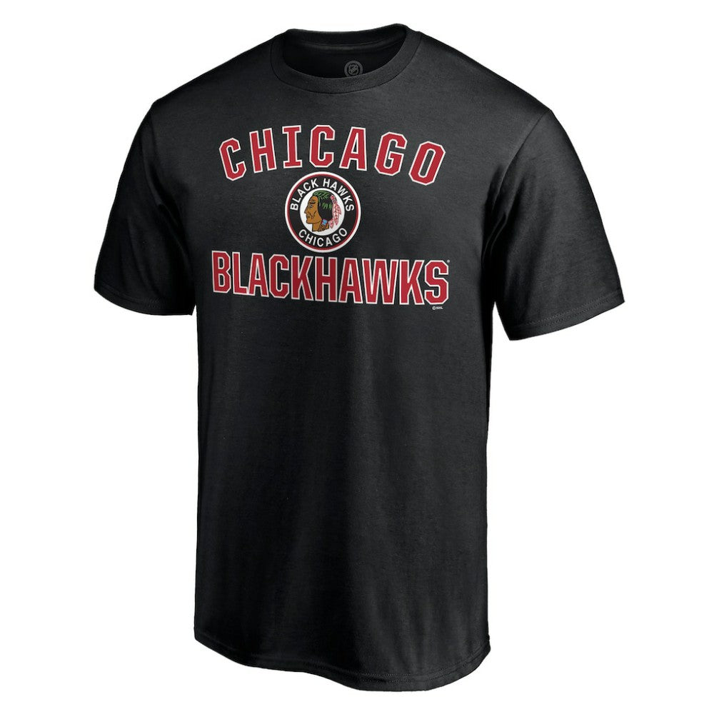 Chicago Blackhawks Special Edition Victory Arch T-Shirt - Black | NHL on sale