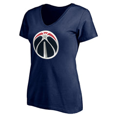 Washington Wizards Women's Playmaker Personalized Name & Number V-Neck T-Shirt Navy
