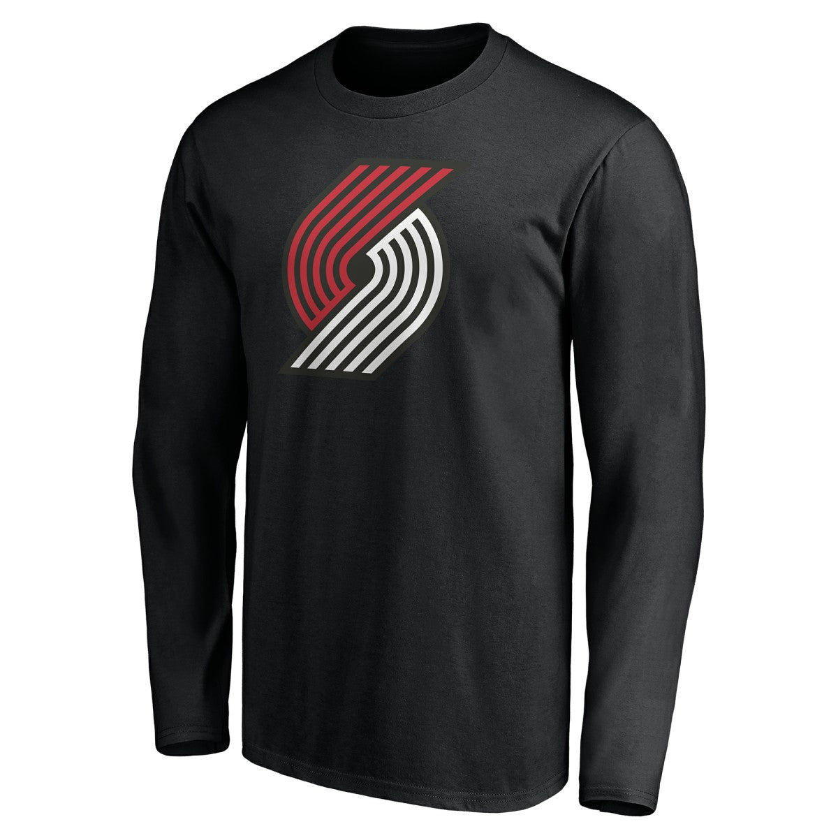 Portland Trail Blazers Playmaker Personalized Name & Number Long Sleeve T-Shirt Black