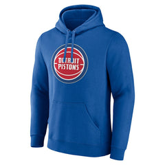 Detroit Pistons Playmaker Personalized Name & Number Pullover Hoodie Blue